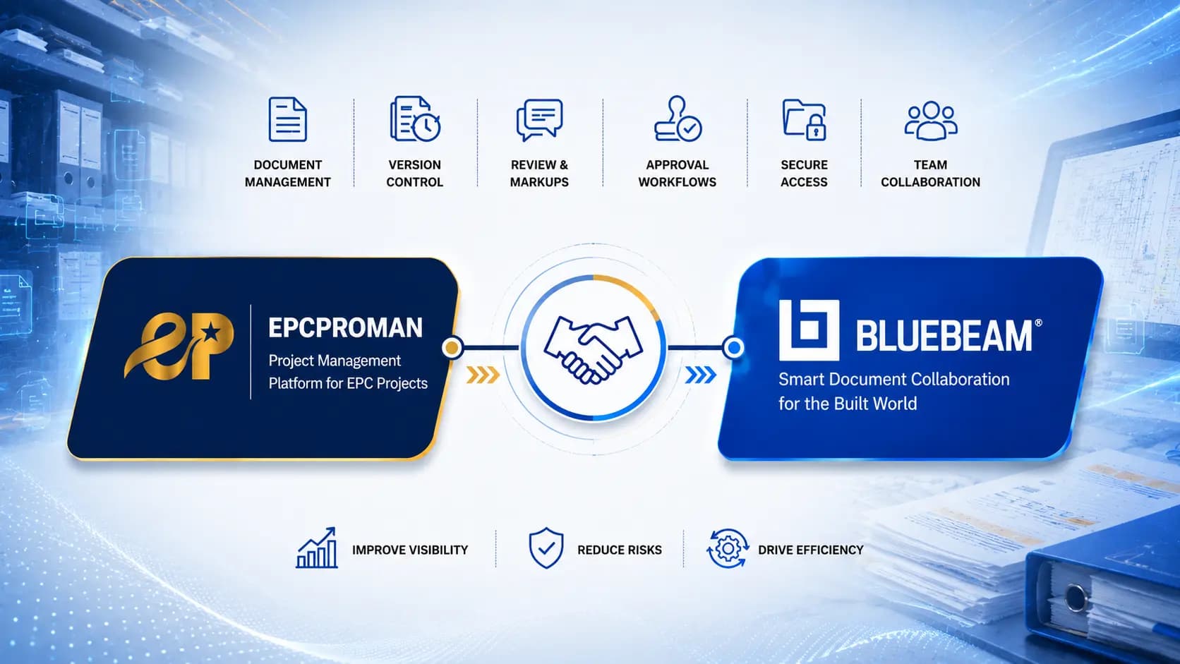 Milestone Achieved: EPCPROMAN Officially Integrates with Bluebeam